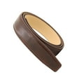 thumbnail image 2 of 120cm PU Leather Men Belt Strap Replacement No Hole Waistband 3.5cm Wide Without 3.5cm Coffee, 2 of 8