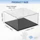 thumbnail image 3 of Caja de exhibición de acrílico de 1 paquete, 11.8x11.8x5.9 pulgadas/30x30x15 cm, caja de exhibición clara de acrílico con base de madera negra para colecciones, a prueba de polvo, 3 of 6