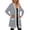 F91 Grey, variant on Likimi Womens Knit Cardigan With Pocket Long Sleeve Color Block Long Sweater For Women Loose Fit Comfort Tops Size L