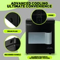 thumbnail image 7 of DEMULLER 4.0 Cu.ft Deep Chest Freezer Mini Freezers Top Open Door Rmovable Storage Baskets New Black, 7 of 7