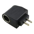 thumbnail image 1 of iSaddle Universal AC to Car Cigarette Lighter Socket Adapter Converter Vehicle Power Inverters Vehicle Amplifier Power (US Plug, Output: 12V 500mA) 110V AC to 12V DC, 1 of 4