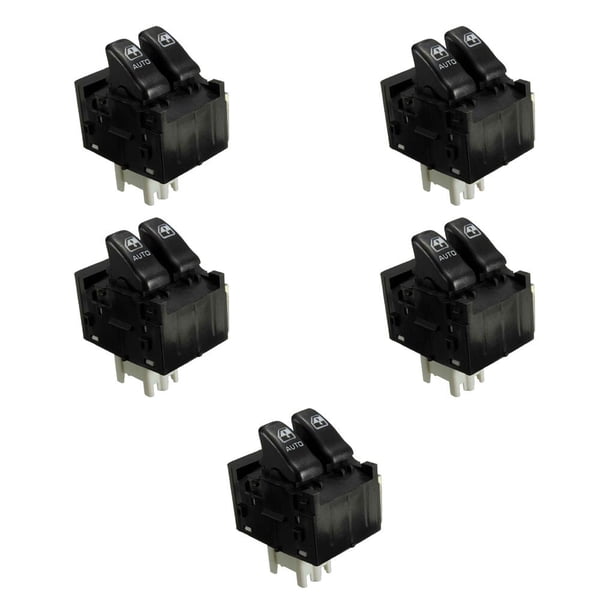 Kenally Para Venture Oldsmobile, interruptor eléctrico delantero izquierdo del lado del conductor, botón de ventana de coche 10387305 Type2 NO2 Kenally CBP021235