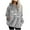Gray, variant on Amidoa Womens Hoodie Fleece Green Long Sleeve Cute Hoodies Graphic Drawstring Pocket Winter Clothes Women Tops L