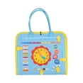 thumbnail image 3 of Tablero ocupado portátil para habilidades prácticas del bebé Actividad de aprendizaje educativo temprano Necesidad especial para cumpleaños perfke juego de mesa ocupado, 3 of 7