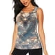 thumbnail image 1 of Fotbe Cool Cloud White Dragon Blusas Sin Mangas para Mujer – Estilo Casual, Corte Suelto, Slim-Fit, Cuello Redondo Deportivo, Tops de Verano para Gimnasio y Yoga-Medium, 1 of 7