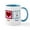 White/Blue Inside, variant on CafePress - Peace Love Easter Mug - 11 oz Ceramic Mug - Novelty Coffee Tea Cup