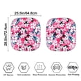 thumbnail image 4 of KUIFORTI Tropical Flower Car Windshield Sun Shade Foldable Sunshade for Car Automotive Windshield Sunshades 2 Piece Car Shield Sun Protector Universal Fit for Suv Truck Sedan Van, 4 of 5