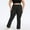 003 Black, variant on Hvot&aat Women's Plus Size Solid Color Leggings Sports Fitness Pants Casual Tight Fitting Tight Peach Hip Yoga Pants Stretch Pants