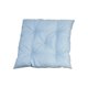 thumbnail image 2 of Cojín para silla de lino 40x40 cm con base antideslizante, lavable, soporte acolchado para sillas de comedor, oficina, interiores y exteriores, en gris, amarillo, verde, azul., 2 of 6