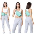 thumbnail image 3 of Riñonera VOROLO Verde Claro con Correa Ajustable para Mujeres y Hombres, 3 of 7