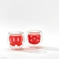 thumbnail image 5 of Disney Mickey Pants & Minnie Skirt Double Wall Mugs - 7.4 oz - Set of 2, 5 of 7