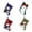A, variant on Christmas Stockings Set, Small Christmas Gift Stocking, 4 Pack Festive Hanging Candy Sock for Christmas Tree Fireplace Holiday Party Decor