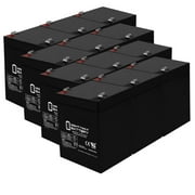 12V 5AH Replaces APC Smart-UPS 6000, SURT6000RMXLT, SURT6000XLT UPS Battery - 12 Pack