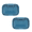 Blue*2-A3, variant on Mini 3 - Compartment Pill Organizer Box - Portable Travel Size Medicine Storage Case - Moisture-Proof Airtight Container for Vitamins, Supplements, Small Items