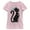 Light Pink, variant on Girl's Lost Gods Halloween Full Moon Black Cat Heart  Graphic Tee White Medium