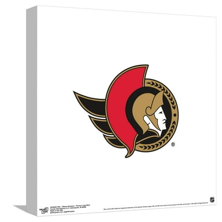 Gallery Pops NHL Ottawa Senators – Primary Logo Mark Canvas Wall Art Unframed Version 12 x 12