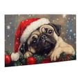 thumbnail image 2 of 500 PCS Lovely Christmas Puppy 500 Piece Animal Jigsaw Puzzle,Charm Christmas Gift,Create A Festive Atmosphere,Funny Artwork For Animal,Funny Christmas Animal Wooden Puzzle For Adults, 2 of 6