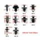 thumbnail image 3 of 100 Uds. Remaches de tornillo para maletero guardabarros de parachoques de coche Clips de sujeción de plástico para coche hebilla de fijación Vehículos, repuestos y accesorios Mis 100 piezas Kenally CZ13167-01B, 3 of 6