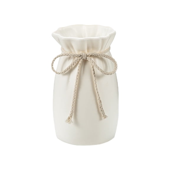 Cmafuca Plastic Jug Vase, Small Farmhouse Pitcher Vase for Home Decor, Rustic Decorative Flower Vases , Centerpiece for Kitchen/Living Room/Bedroom/Office/Bookshelf/Mantel