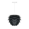 thumbnail image 4 of Umage Aluvia Mini Hardwired Pendant Aluvia 16" Pendant In Anthracite Grey - White, 4 of 4