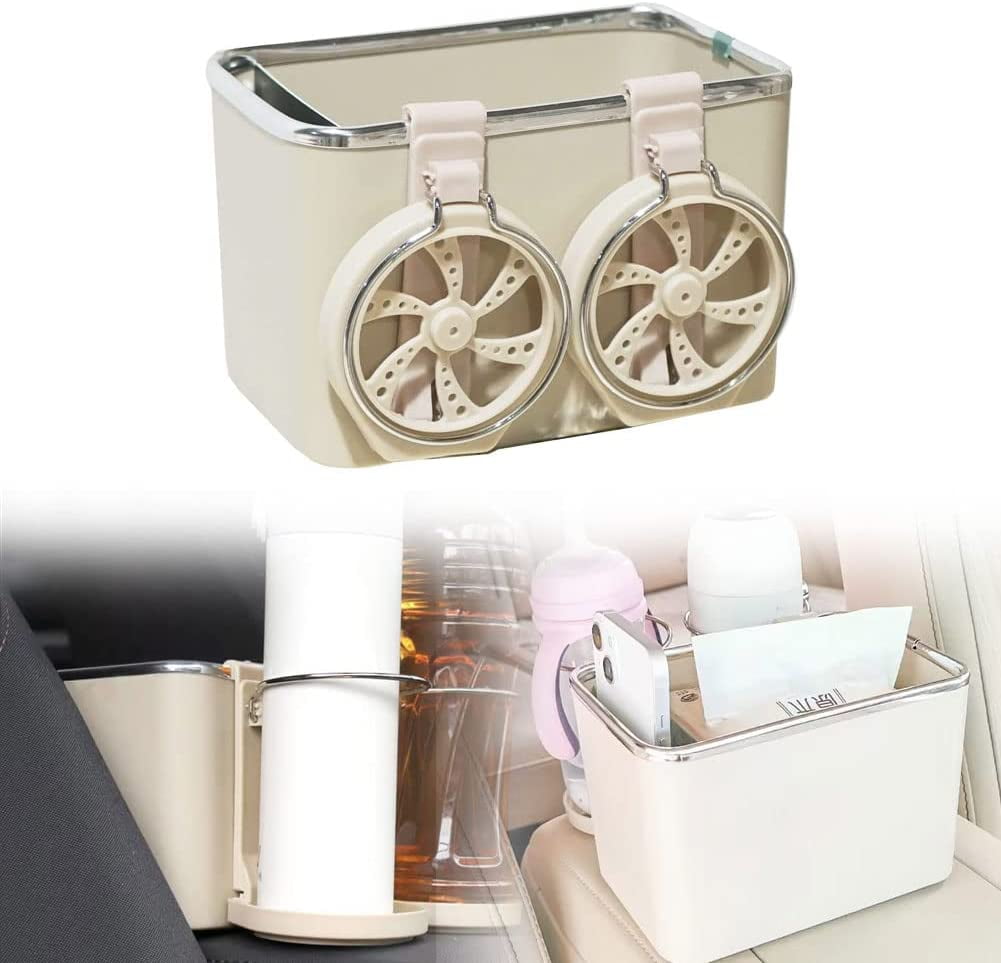 Multifunctional Car Armrest Storage Box Water Cup Holder, TikTok Car