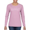 thumbnail image 2 of Wild Bobby GRAMMY Varsity Letters Women Graphic Long Sleeve Tee, 2 of 6