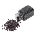 thumbnail image 1 of 1000 piezas/botella de anillos de enlace de revestimiento de silicona profesional para extensión de cabello humano (marrón), 1 of 3