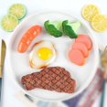 thumbnail image 3 of Realistic Kitchen Toy - Educational Steak Model for Play Home Decoration and Hotel Display for All Ages, 3 of 4