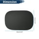thumbnail image 5 of Cubierta de la puerta del tanque de combustible Unique Bargains para GMC Terrain 2018-2024 4 Cil 1.5L 1.6L 2.0L Número de puerta del tanque de combustible No.84228129 Negro, 5 of 7