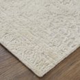 thumbnail image 3 of Feizy Eastfield Modern Abstract, Ivory, 2' x 3' Accent Rug Sheen Handmade Casual Distressed Floor Rug for Living room Bedroom, 3 of 8