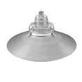 thumbnail image 2 of RRRS18-GA-Millennium Lighting-R Series - 1 Light Stem Hung Railroad Shade-10 Inch Tall and 18 Inch Wide-Galvanized Finish, 2 of 3