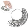 thumbnail image 4 of Medidor de anillos - Herramienta para medir anillos con 27 unidades, tallas 1-13 con medias tallas., 4 of 8