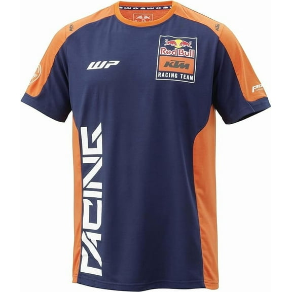 KTM Red Bull Racing Team Replica Team Tee T-Shirt X-Large Orange/Navy