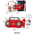 thumbnail image 5 of Colorful Karaoke Machine with Microphone And Speaker, Bluetooth Music Player with Light Effects for Sing-Along Fun And Home Entertainment, 5 of 5