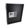 thumbnail image 1 of Armoire à 40 Clés avec Serrure Numérique, 40 Étiquettes - Coffre-Fort Électronique - Boîte de Rangement Sans Clés avec Code Pin - Serrure en Acier Sécurisée - Revêtement en Poudre Résistant aux Rayures - Ancre Murale - Noir, 1 of 7