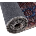 thumbnail image 6 of Rugs.com Maahru Collection Washable Rug – 10 Ft Round Pink Low-Pile Rug Perfect For Kitchens, Dining Rooms, 6 of 7