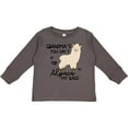 thumbnail image 3 of Inktastic Grandma's You Say Alpaca My Bags Boys or Girls Long Sleeve Toddler T-Shirt, 3 of 5