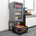 thumbnail image 1 of Soporte de nevera PUNCIA para refrigerador de bebidas de 50 x 50 cm con almacenamiento, 1 of 8