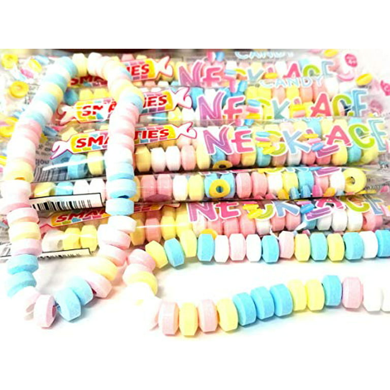  Candy Necklaces, Pack of 10, Individually Wrapped : Grocery &  Gourmet Food