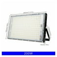 thumbnail image 2 of 1/2/3PCS Led Flood Light 50W 100W 150W 200W Outdoor Floodlight IP65 Waterproof Wall Lamp Reflector Led Street Light ,Wide Application, 2 of 7