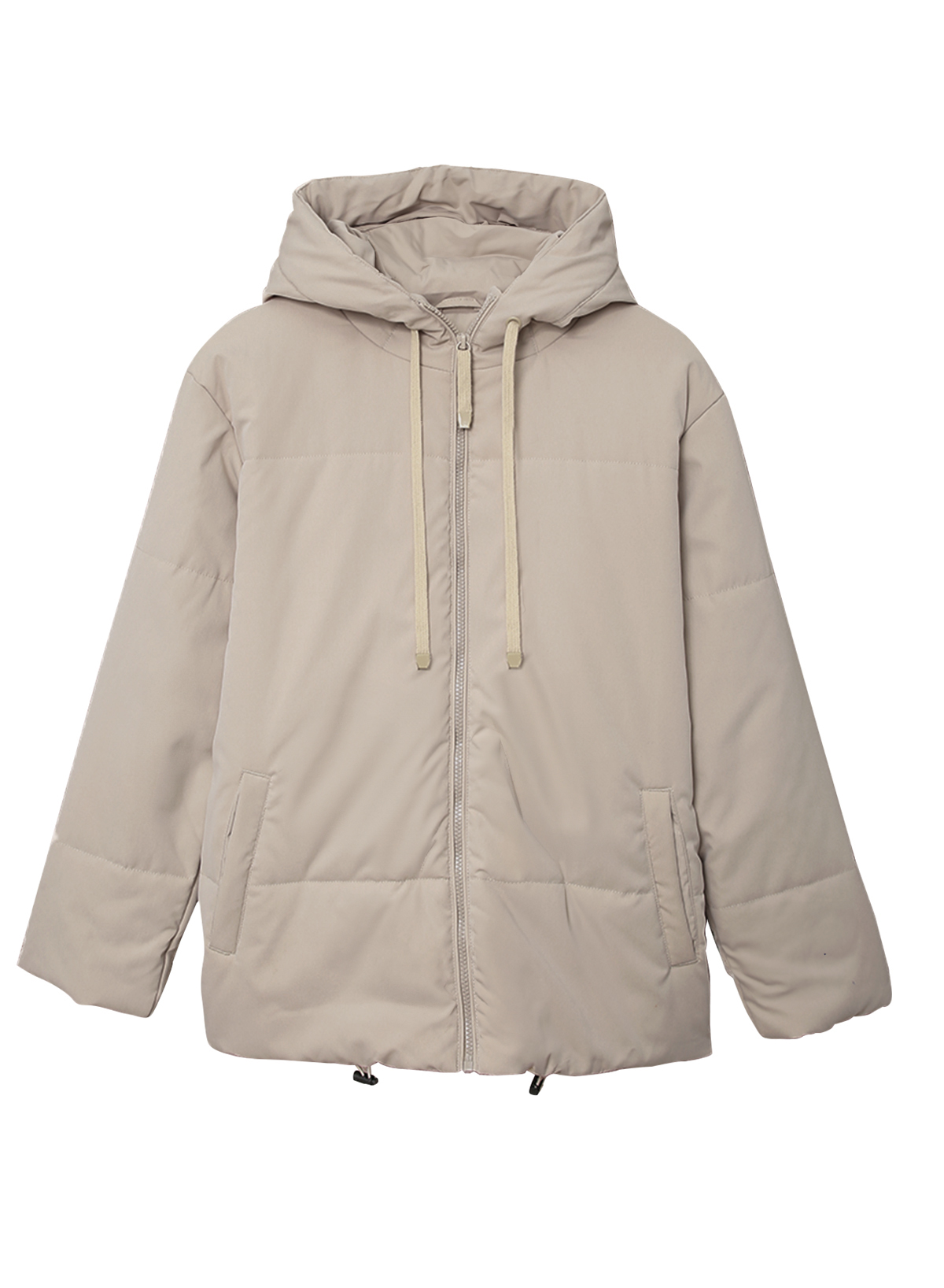SHEWIN Women's Hooded Puffer Jacket Short Coat photo 8