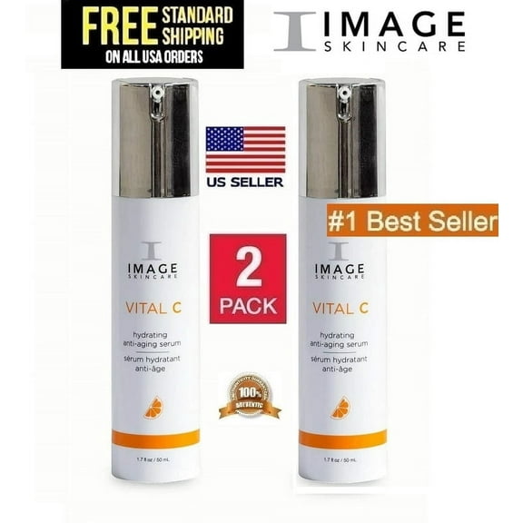 2 Pack - Image Skincare Vital C Hydrating Anti-Aging Serum 1.7 oz