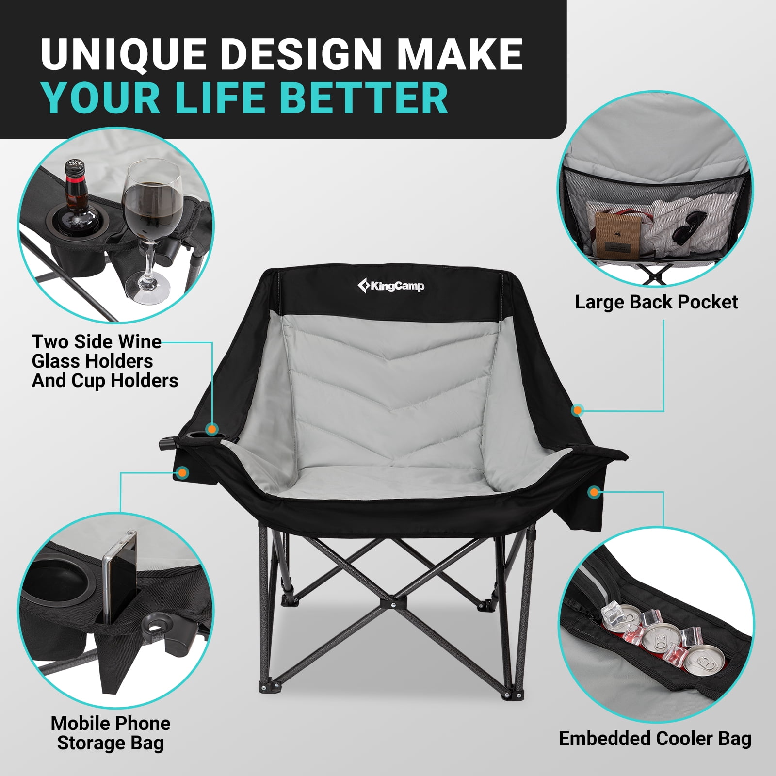 KingCamp Oversized Camping Chair