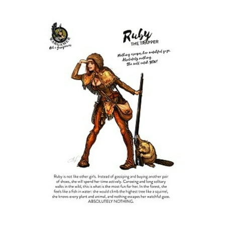 Wargamer Game Studio Ruby Trapper (28mm) New