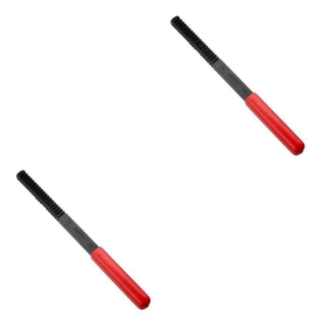 kurtrusly Metric Thread Repair Thread Repair Tool Thread 0.75 - 3mm Pitch Repair File Red 1.0 2.0 Screws 2Set