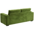 thumbnail image 4 of COPIAE 82” Velvet Loveseat Sofa, Comfy Deep Seat Sofa with Soft Cushion, Modern 2-Seater Couch with Piano Design Armrest& Ergonomic Backrest, Home Sofa Couch for Living room Bedroom, 4 of 10