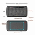 thumbnail image 4 of H20 2.4GHz Wireless Keyboard Backlight Air Mouse Remote Controller, 4 of 5