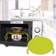 thumbnail image 3 of Estante para horno microondas multifunción de cocina, soporte para cuencos y platos, diámetro: 23,5 cm Verde, 3 of 3