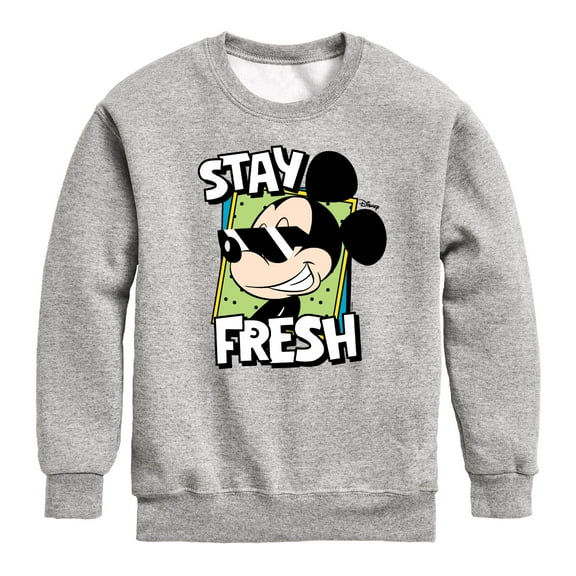 Disney - Stay Fresh - Toddler & Youth Crewneck Fleece Sweatshirt