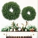 thumbnail image 4 of Corona de Navidad de PVC Verde Ganfancp 2024, 4 of 7